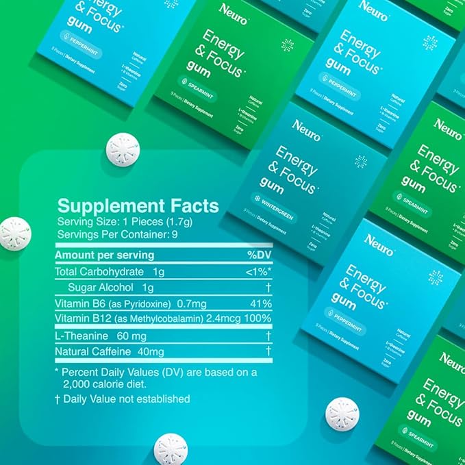 Energy & Focus™ Gum
