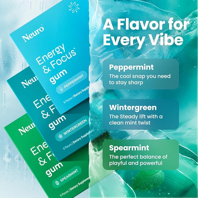 Energy & Focus™ Gum